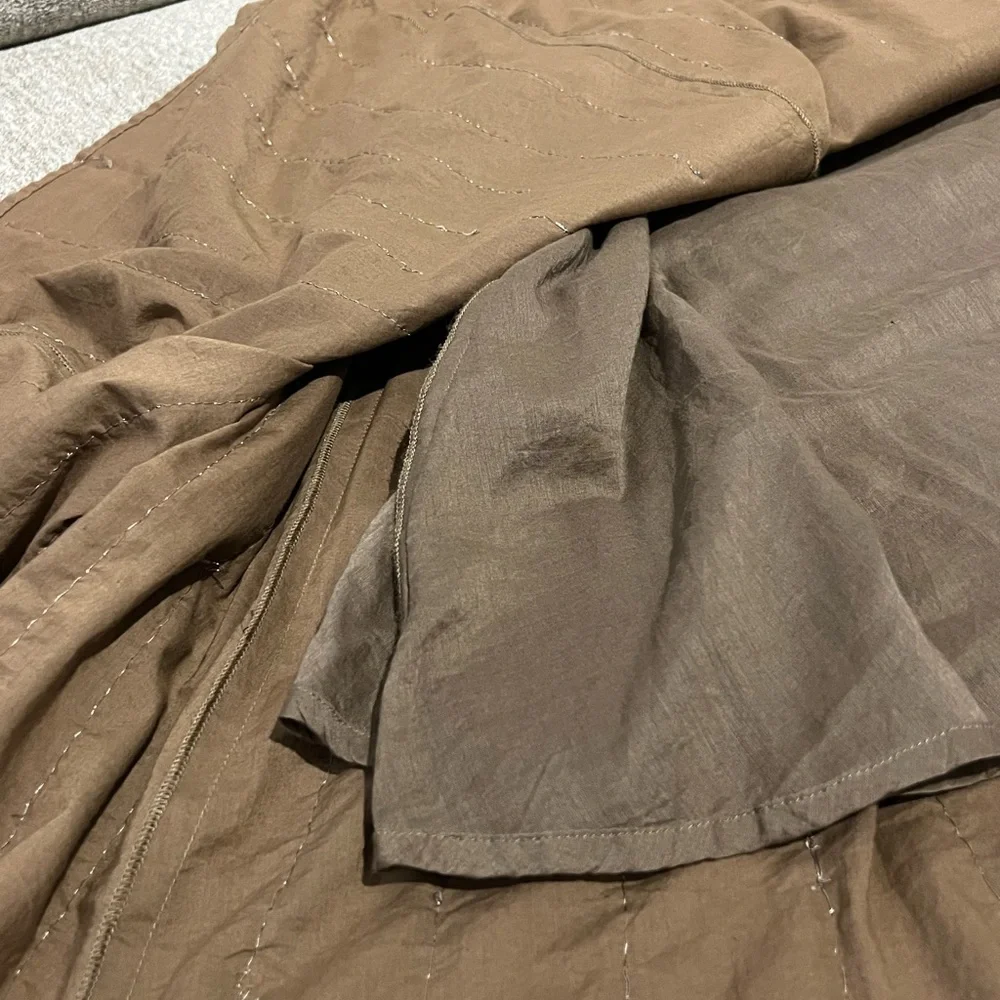 VINCE 90’s Embellished Brown Skirt (Size XS)